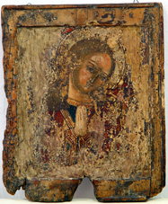 Maica Domnului Îndurerata. XVIII, s. Sanatauca, Soroca. Din fondurile
Muzeului National de Arte Plastice